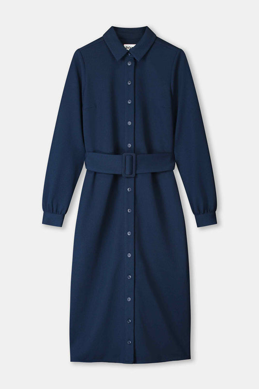 POM Amsterdam Dresses DRESS - Nightfall Blue