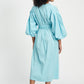 POM Amsterdam Dresses DRESS - Poplin Sky Blue
