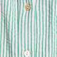 POM Amsterdam Dresses DRESS - Seersucker Green Pink