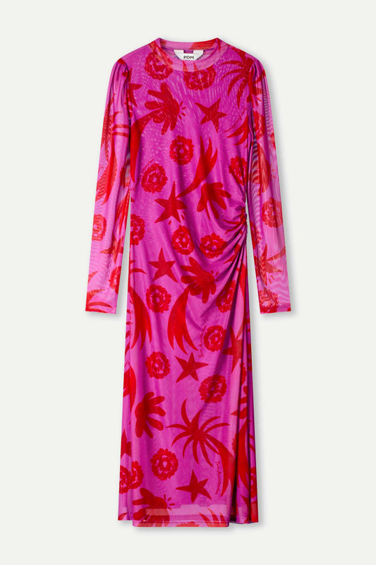 POM Amsterdam Dresses DRESS - Splashing Fireworks