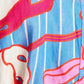 POM Amsterdam Dresses DRESS - Urban Flora Stripe Linen