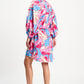 POM Amsterdam Dresses DRESS - Urban Flora Stripe Linen