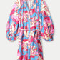 POM Amsterdam Dresses DRESS - Urban Flora Stripe Linen
