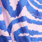 POM Amsterdam Dresses DRESS - Waves Pink Linen