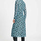 POM Amsterdam Dresses Dress - Wild Flowers Blue
