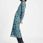 POM Amsterdam Dresses Dress - Wild Flowers Blue