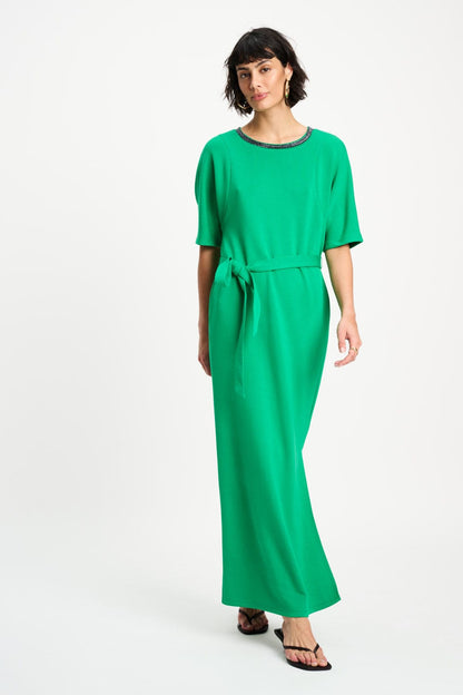 POM Amsterdam Dresses Green / 34 DRESS - Macy Palm Green