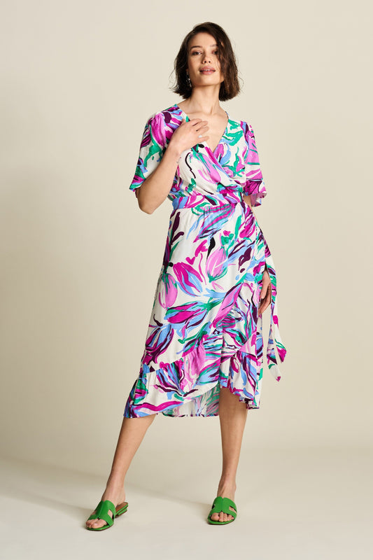 POM Amsterdam Dresses Multi colour / 34 DRESS - Fiore di Zucca