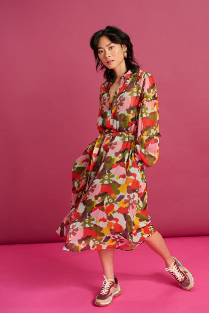 POM Amsterdam Dresses Multi colour / 34 DRESS - Palette de Couleurs