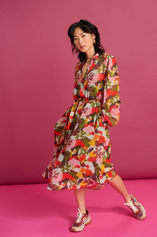 POM Amsterdam Dresses Multi colour / 34 DRESS - Palette de Couleurs