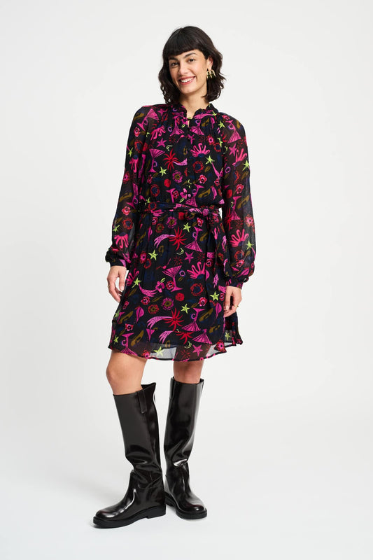 POM Amsterdam Dresses Multi colour / 34 DRESS - Party Delight