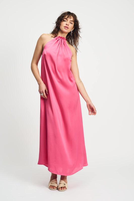 POM Amsterdam Dresses Pink / 34 DRESS - Raspberry