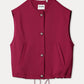 POM Amsterdam Gilets GILET - Gaya Burgundy Red