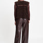 POM Amsterdam Gilets GILET - Gigi Chocolate Brown