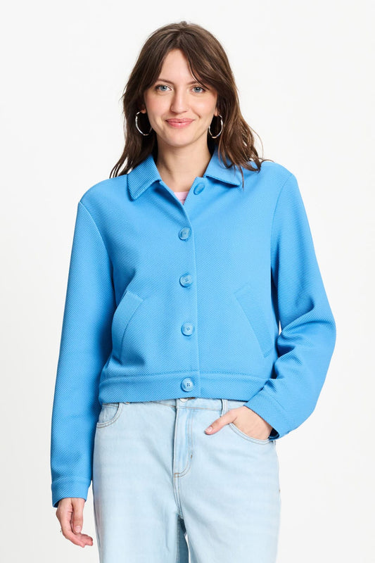 POM Amsterdam Jackets Blue / 34 JACKET - Iris Smashing Blue