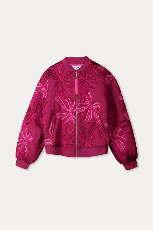 POM Amsterdam Jackets JACKET - Ashley Embroidery Bows