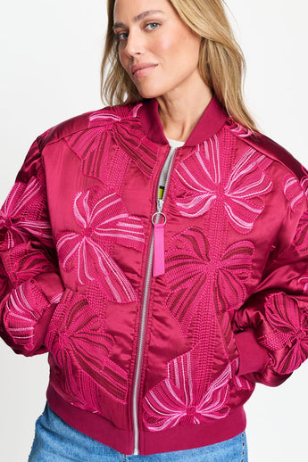 POM Amsterdam Jackets JACKET - Ashley Embroidery Bows