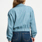 POM Amsterdam Jackets JACKET - Bouclé Dawn Blue