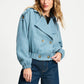 POM Amsterdam Jackets JACKET - Bouclé Dawn Blue