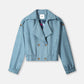 POM Amsterdam Jackets JACKET - Bouclé Dawn Blue