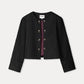POM Amsterdam Jackets JACKET - Donna Tweed Black