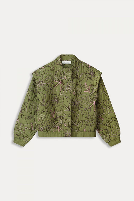 POM Amsterdam Jackets JACKET - Dreams Olive Green