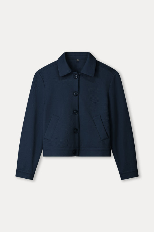 POM Amsterdam Jackets JACKET - Iris Eternal Blue