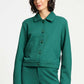 POM Amsterdam Jackets JACKET - Iris Pine Green