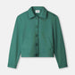 POM Amsterdam Jackets JACKET - Iris Pine Green