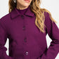 POM Amsterdam Jackets JACKET - Iris Plum