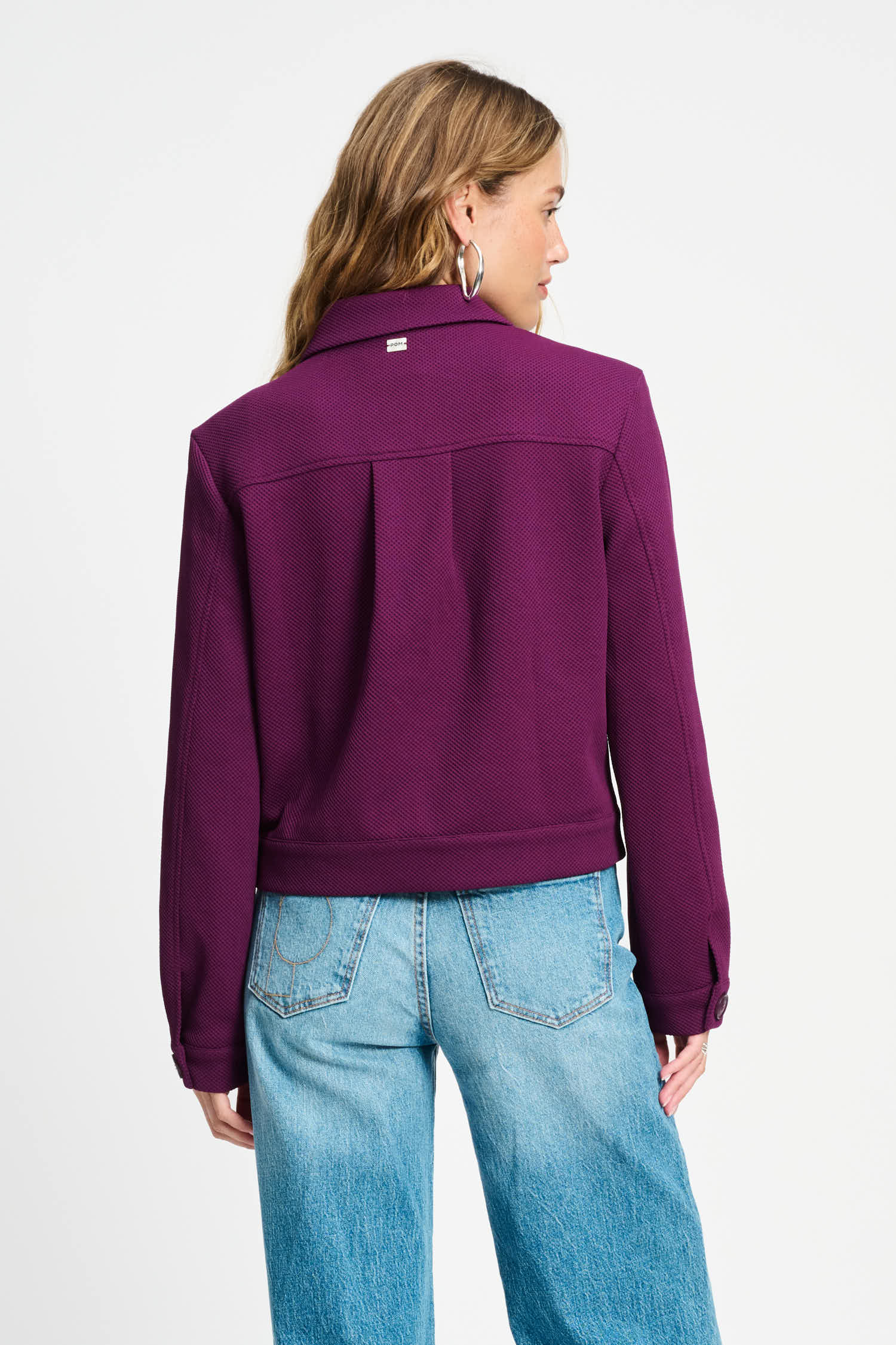 POM Amsterdam Jackets JACKET - Iris Plum