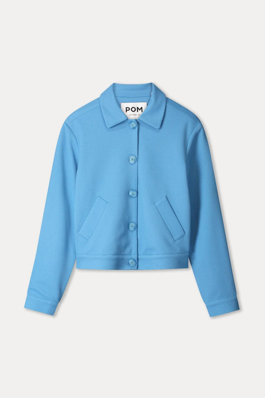 POM Amsterdam Jackets JACKET - Iris Smashing Blue