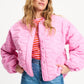 POM Amsterdam Jackets JACKET - Quilted Cheering Pink