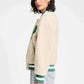 POM Amsterdam Jackets JACKET - Teddy Baseball Ecru