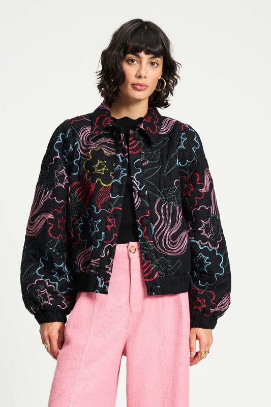 POM Amsterdam Jackets Multi colour / 34 JACKET - Autumn Garden