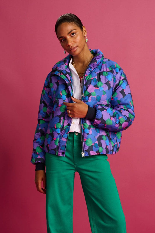 POM Amsterdam Jackets Purple / 34 JACKET - Brushwork Lilac