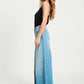 POM Amsterdam Jeans JEANS - Baggy Wideleg Mid Blue