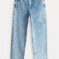 POM Amsterdam Jeans JEANS - Eline Straight Mid Blue