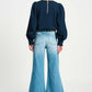 POM Amsterdam Jeans JEANS - Flare Mid Blue