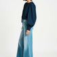POM Amsterdam Jeans JEANS - Flare Mid Blue