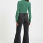 POM Amsterdam Jeans JEANS - Flare Washed Black
