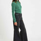 POM Amsterdam Jeans JEANS - Flare Washed Black