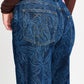 POM Amsterdam Jeans JEANS - Julia Bows Mid Blue