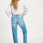 POM Amsterdam Jeans JEANS - Tapered Mid Blue