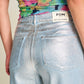 POM Amsterdam Jeans JEANS - Wide Leg Denim Metallic