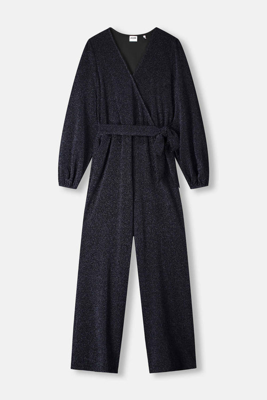 POM Amsterdam Jumpsuits JUMPSUIT - Glitter Dawn Blue