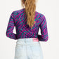 POM Amsterdam Longsleeves LONGSLEEVE - Animal Purple