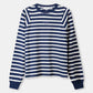 POM Amsterdam Longsleeves LONGSLEEVE - Lisa Striped Blue White