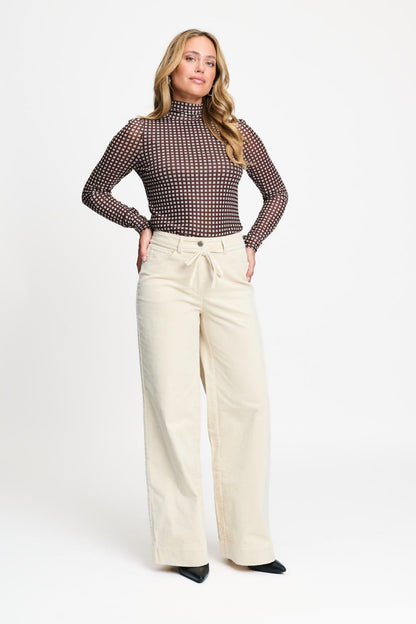 POM Amsterdam Pants Beige / 34 PANTS - Amy Ivory
