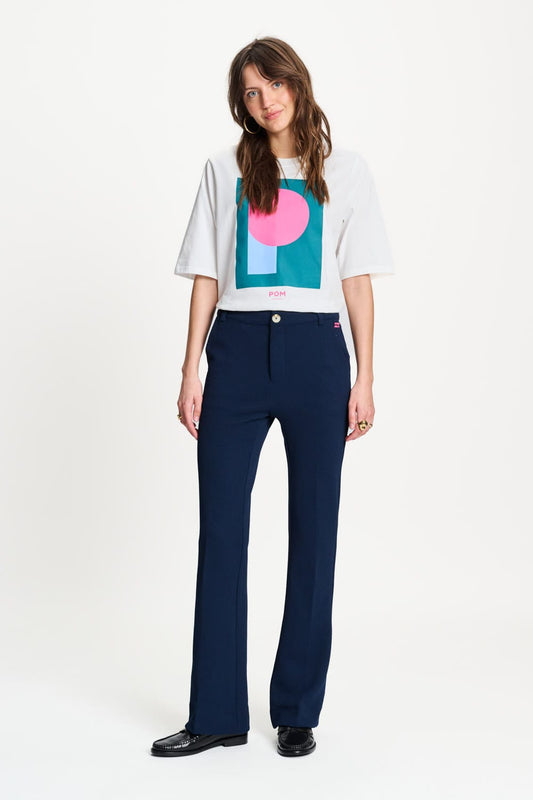 POM Amsterdam Pants Blue / 34 PANTS - Liv Eternal Blue